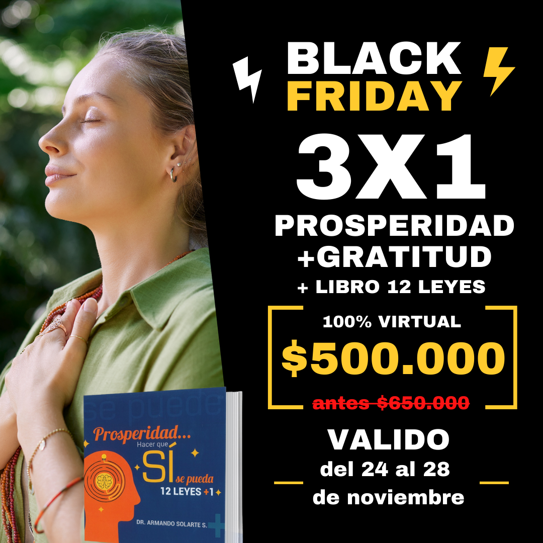 3 en 1 -Taller de Prosperidad + Gratitud +Libro Prosperidad